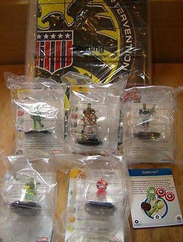 Captain America OP Kit, kpl. alle Figuren, Hero Clix