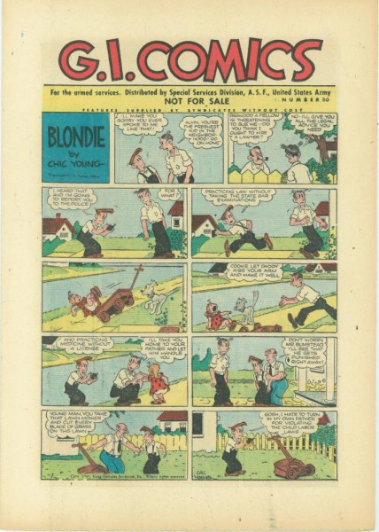 G.I. Comics 30 (Z1), A.S.F. United States Army