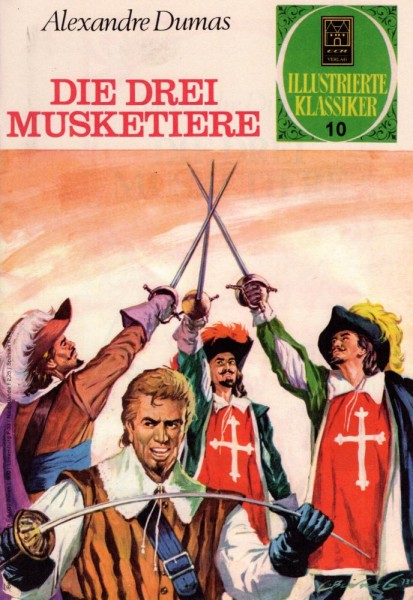 Illustrierte Klassiker 10 - Die drei Musketiere, ECR-Verlag