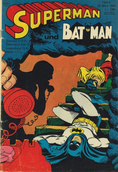 Superman 1968/ 6 (Z1-2/2), Ehapa
