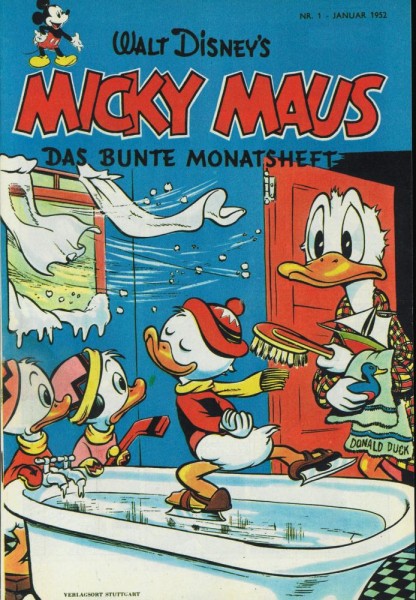 Micky Maus 1952/ 1 (Z0-1), Ehapa