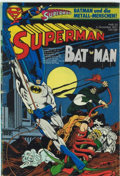 Superman 1977/ 25 (Z2, Sz), Ehapa