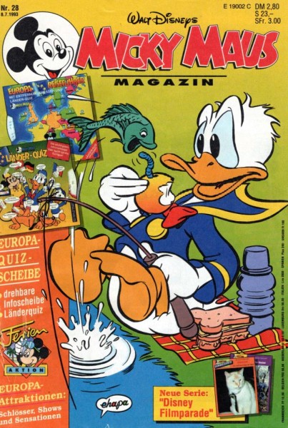 Micky Maus 1993/ 28 (Z0-1), Ehapa