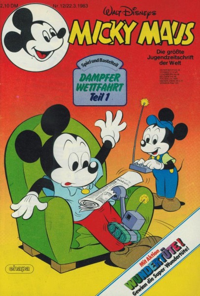 Micky Maus 1983/ 12 (Z1), Ehapa