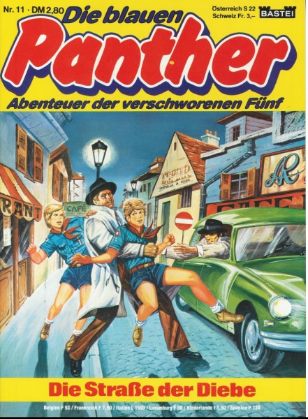 Die blauen Panther 11 (Z0-1), Bastei