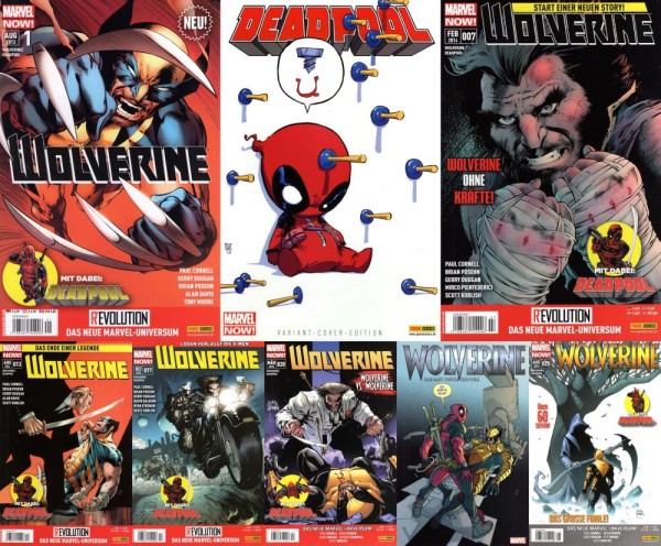 Wolverine und Deadpool 1-25 (incl. 2 Varianten) (Z0), Panini