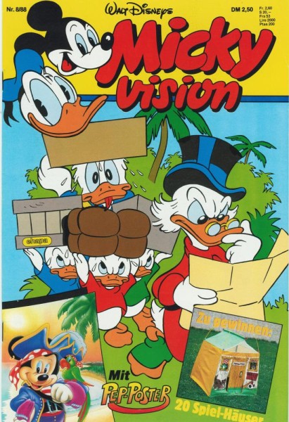 Mickyvision 2. Serie 1988 / 8 (Z1), Ehapa