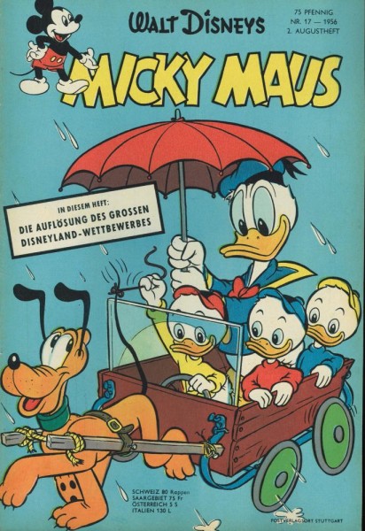 Micky Maus 1956/ 17 (Z1-), Ehapa