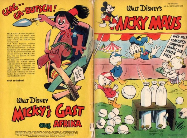 Micky Maus 1953/ 9 (Z2), Ehapa