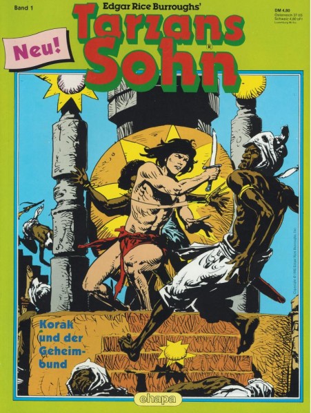 Tarzans Sohn 1 (Z1-), Ehapa