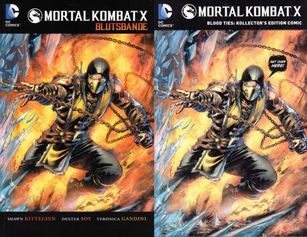 Mortal Kombat X - Blutsbande/ Blood Ties: Kollectors Edition (Z0), Panini