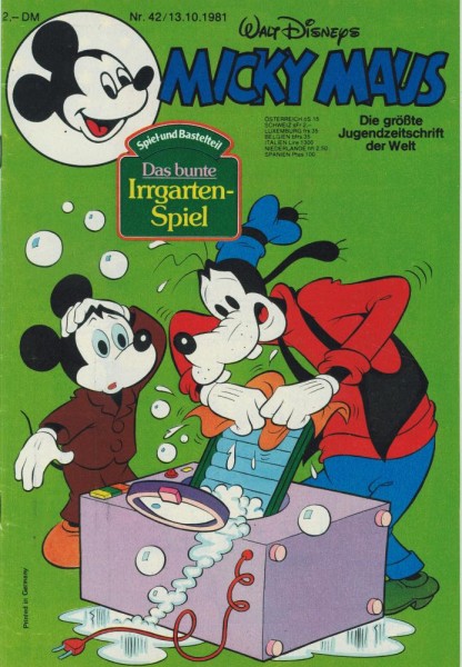 Micky Maus 1981/ 42 (Z0-1), Ehapa