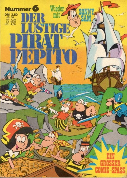 Der lustige Pirat Pepito 6 (Z1-), Gevacur