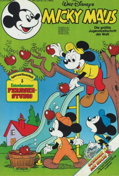 Micky Maus 1983/ 22 (Z1-), Ehapa