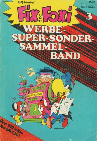 Fix und Foxi Werbe-Super-Sonderband 3 (Z2), Gevacur