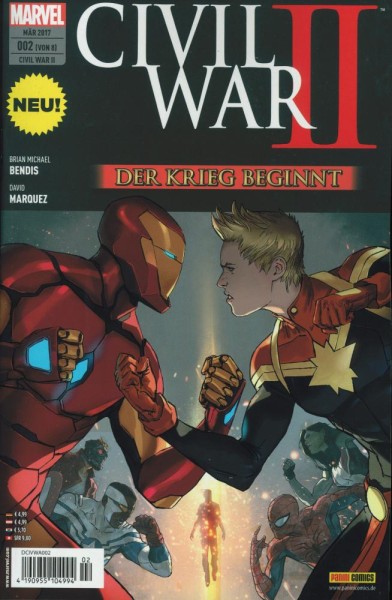 Civil War II 2, Panini