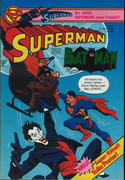 Superman 1982/ 5 (Z1), Ehapa