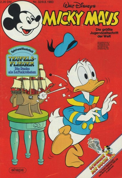 Micky Maus 1983/ 32 (Z1-2), Ehapa