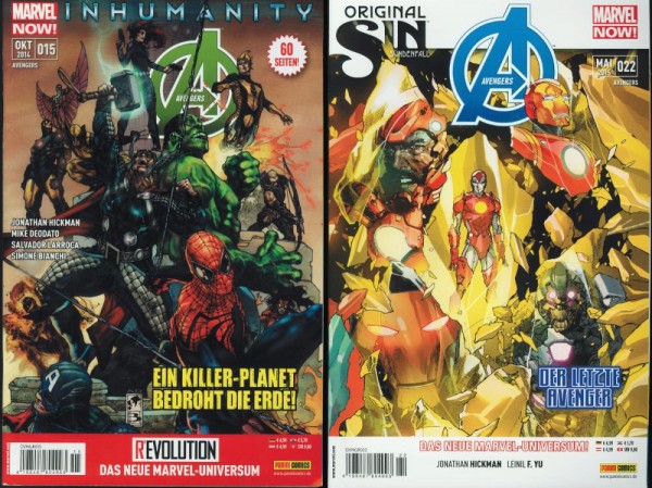 Avengers 15-22 (Z1), Panini