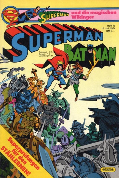 Superman 1984/ 15 (Z1), Ehapa
