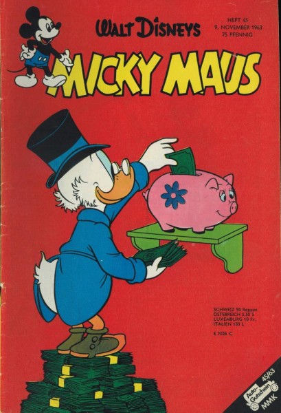 Micky Maus 1963/ 45 (Z1-2), Ehapa