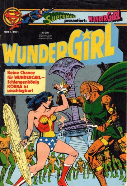 Wundergirl 1981/ 7 (Z1-2), Ehapa