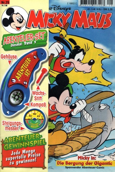 Micky Maus 1998/ 29 (Z0-1), Ehapa
