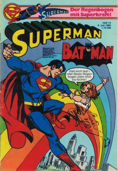 Superman 1980/ 14 (Z2, Sm), Ehapa