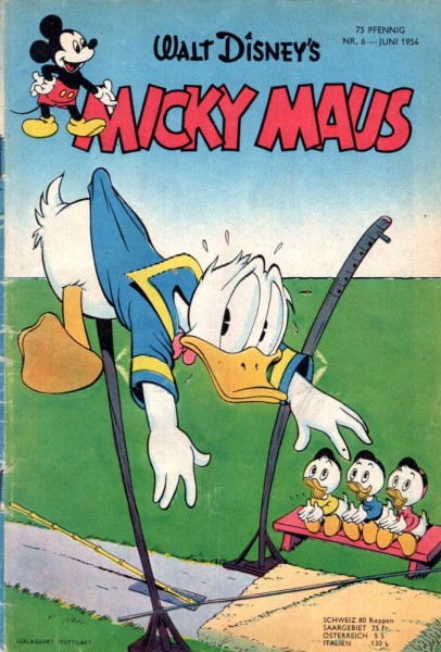 Micky Maus 1954/ 6 (Z2), Ehapa