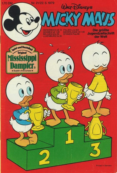Micky Maus 1979/ 21 (Z1), Ehapa