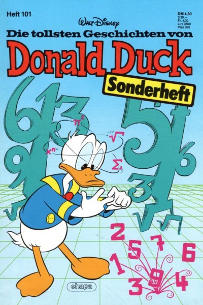 Die tollsten Geschichten von Donald Duck Sonderheft 101 (Z1), Ehapa