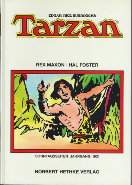 Tarzan Sonntagsseiten 1931 (Z1), Hethke