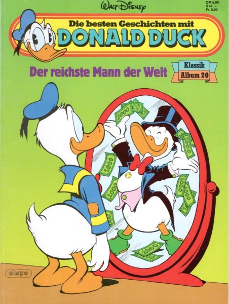 Die besten Geschichten mit Donald Duck - Klassik Album 20 (Z1), Ehapa