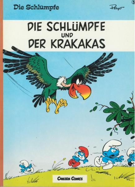 Die Schlümpfe 5 (Z1, 1. Auflage), Carlsen