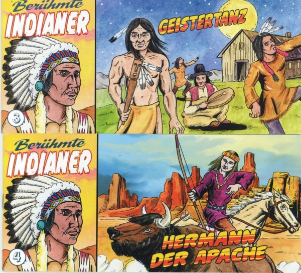 Berühmte Indianer 3-4, Wildfeuer