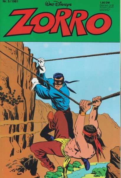 Zorro 1981/ 5 (Z0-1, R), Ehapa