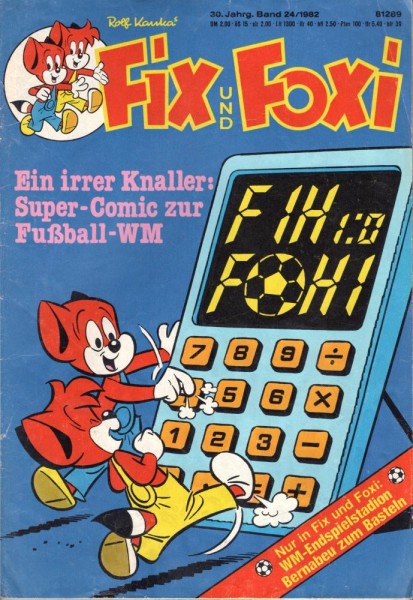 Fix und Foxi 30. Jg. 25 (Z2), Pabel