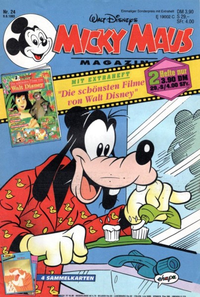 Micky Maus 1993/ 24 (Z0-1), Ehapa
