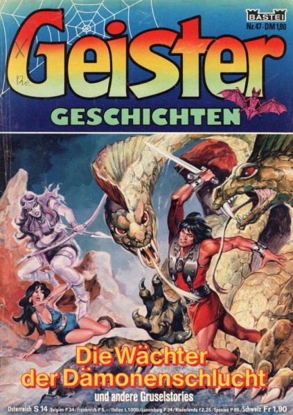 Geister Geschichten 47 (Z1-2, Sz), Bastei