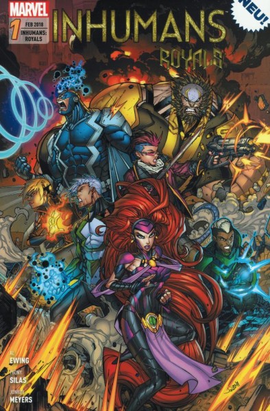 Inhumans Royals 1, Panini