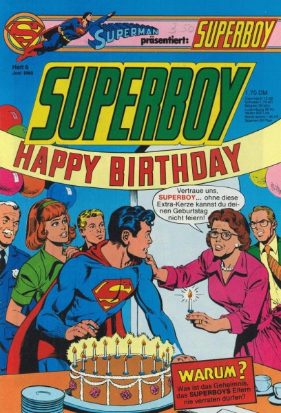 Superboy 1980/ 6 (Z0), Ehapa