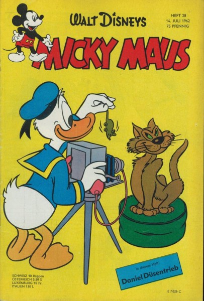 Micky Maus 1962/ 28 (Z1-), Ehapa