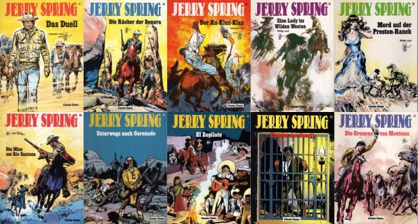 Jerry Spring 1-10 (Z0, 1. Aufl.), Carlsen