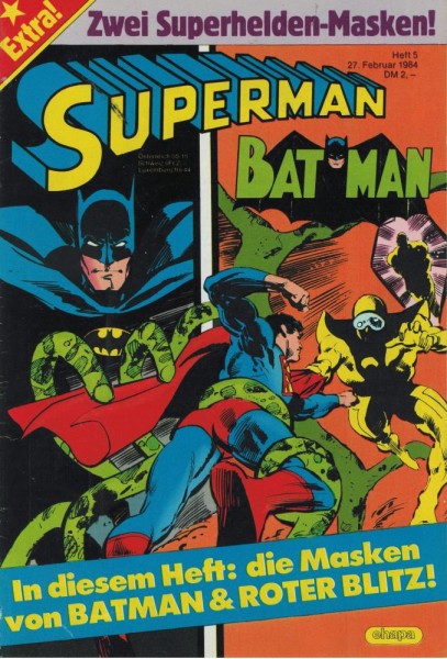 Superman 1984/ 5 (Z1), Ehapa
