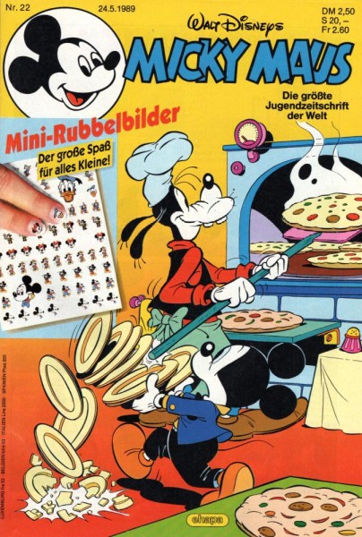 Micky Maus 1989/ 22 (Z0-1), Ehapa