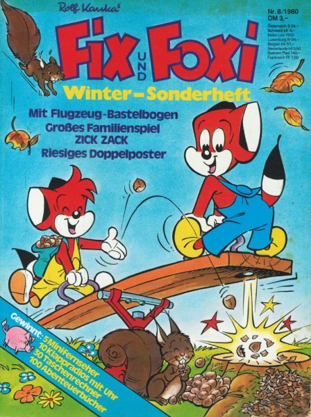 Fix und Foxi Winter-Sonderheft 1980 8 (Z1-2), Gevacur