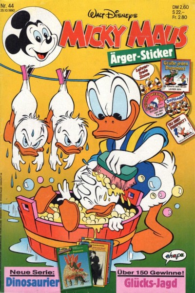 Micky Maus 1990/ 44 (Z1), Ehapa