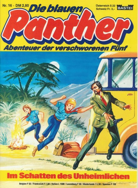 Die blauen Panther 16 (Z0-1), Bastei
