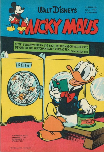 Micky Maus 1957/ 7 (Z1-), Ehapa