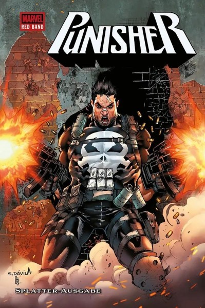Punisher Splatter-Ausgabe Variant-Cover A, Panini